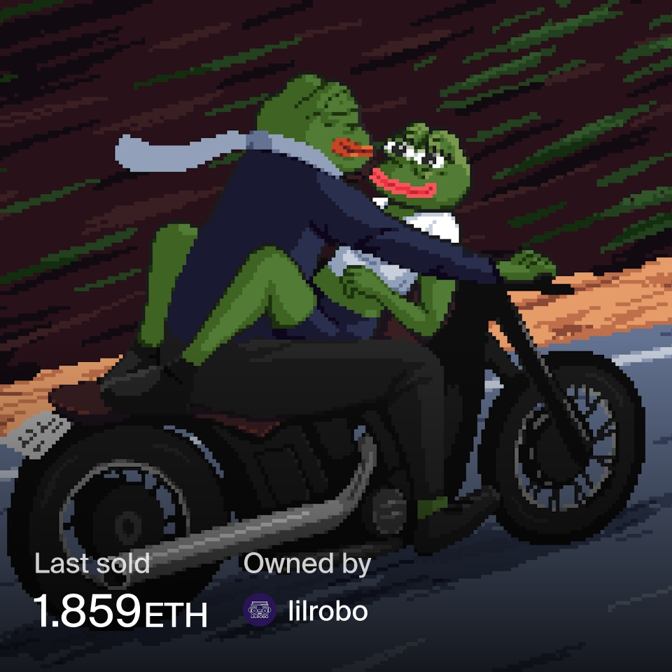 Hit the Road Pepe | Foundation