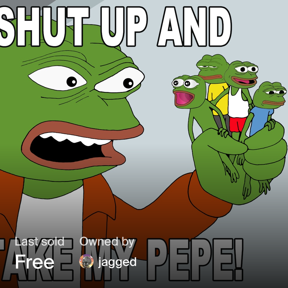 TAKE MY PEPE! | Foundation