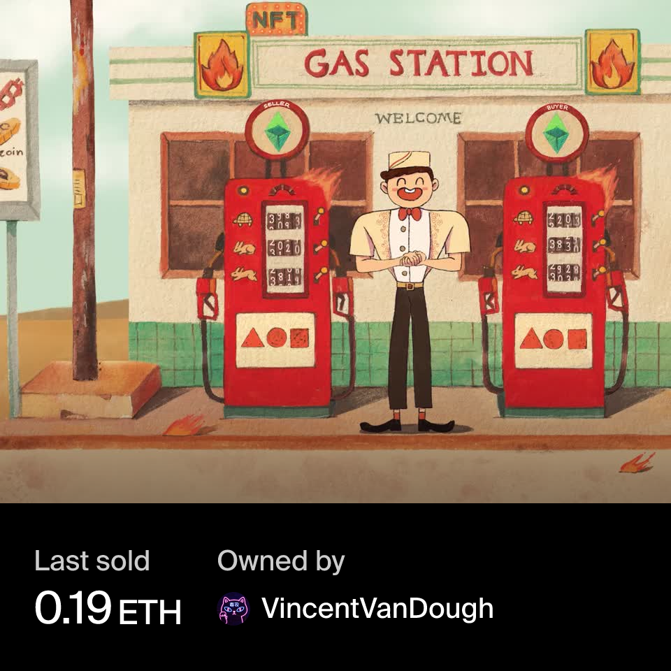 Do you have enough gas? /Vintage Style Gas station | Foundation