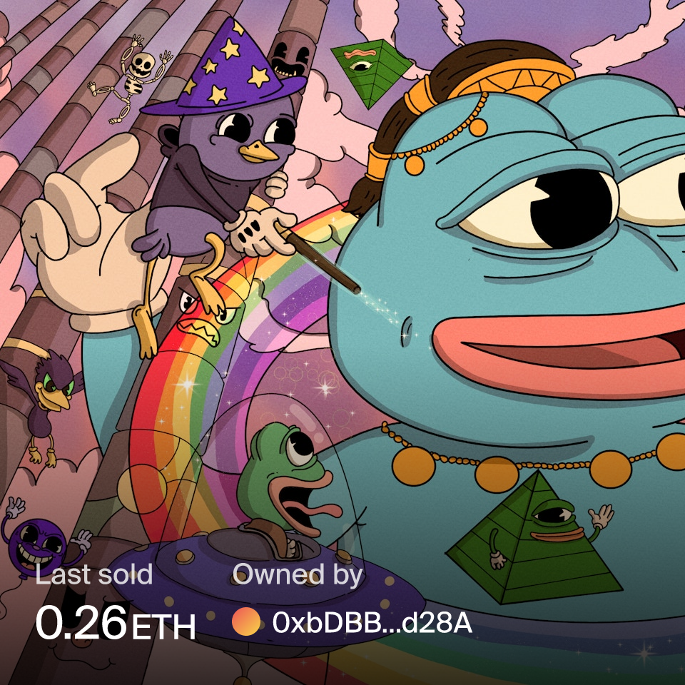 PEPEページ Pepe The Genius | Foundation