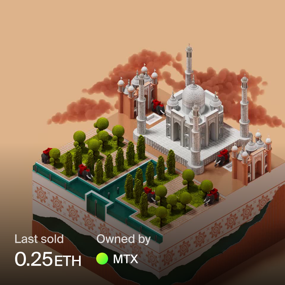 Taj Mahal #MS003 | Foundation