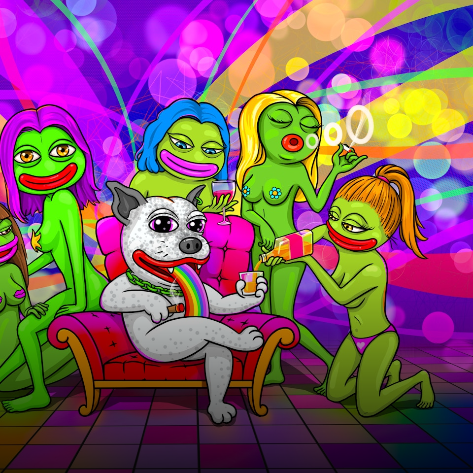 Zeus Pepe with Pepe girls | Foundation